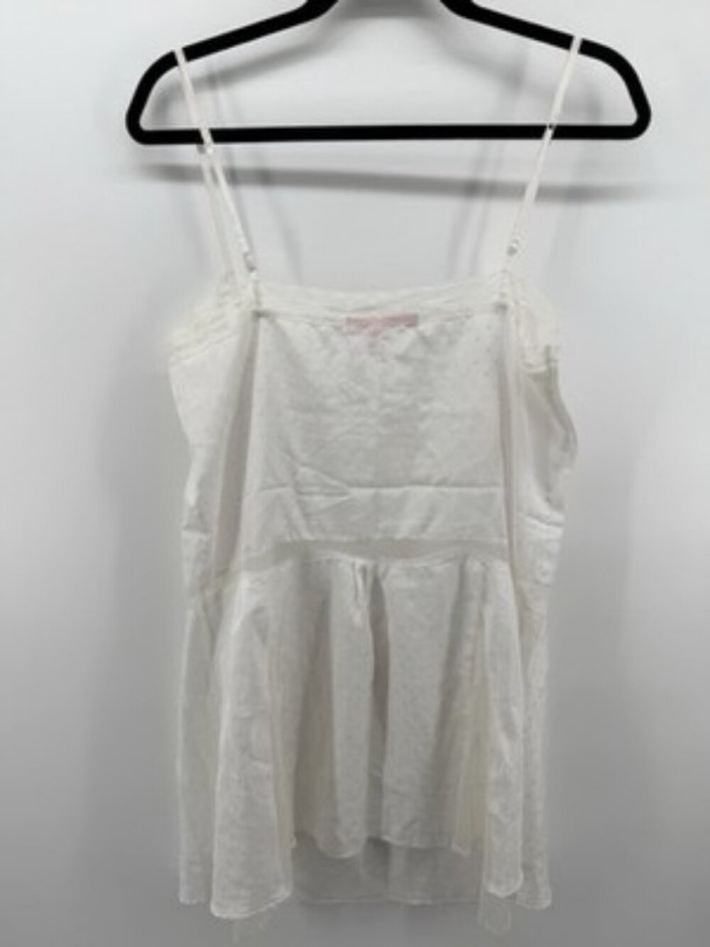 Victoria’s Secret Angels White Lace Embroidered Chemise Slip Dress L Large - Picture 5 of 6